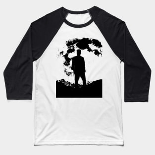 Alone Man Baseball T-Shirt